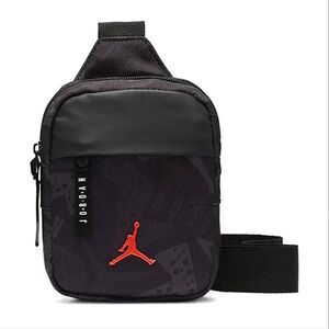 Nike Air Jordan 6 Airborne Hip Bag Fanny Pack Infrared Black Cement 0.5 L New LE